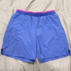 Fabletics Pink and Blue Active Shorts
